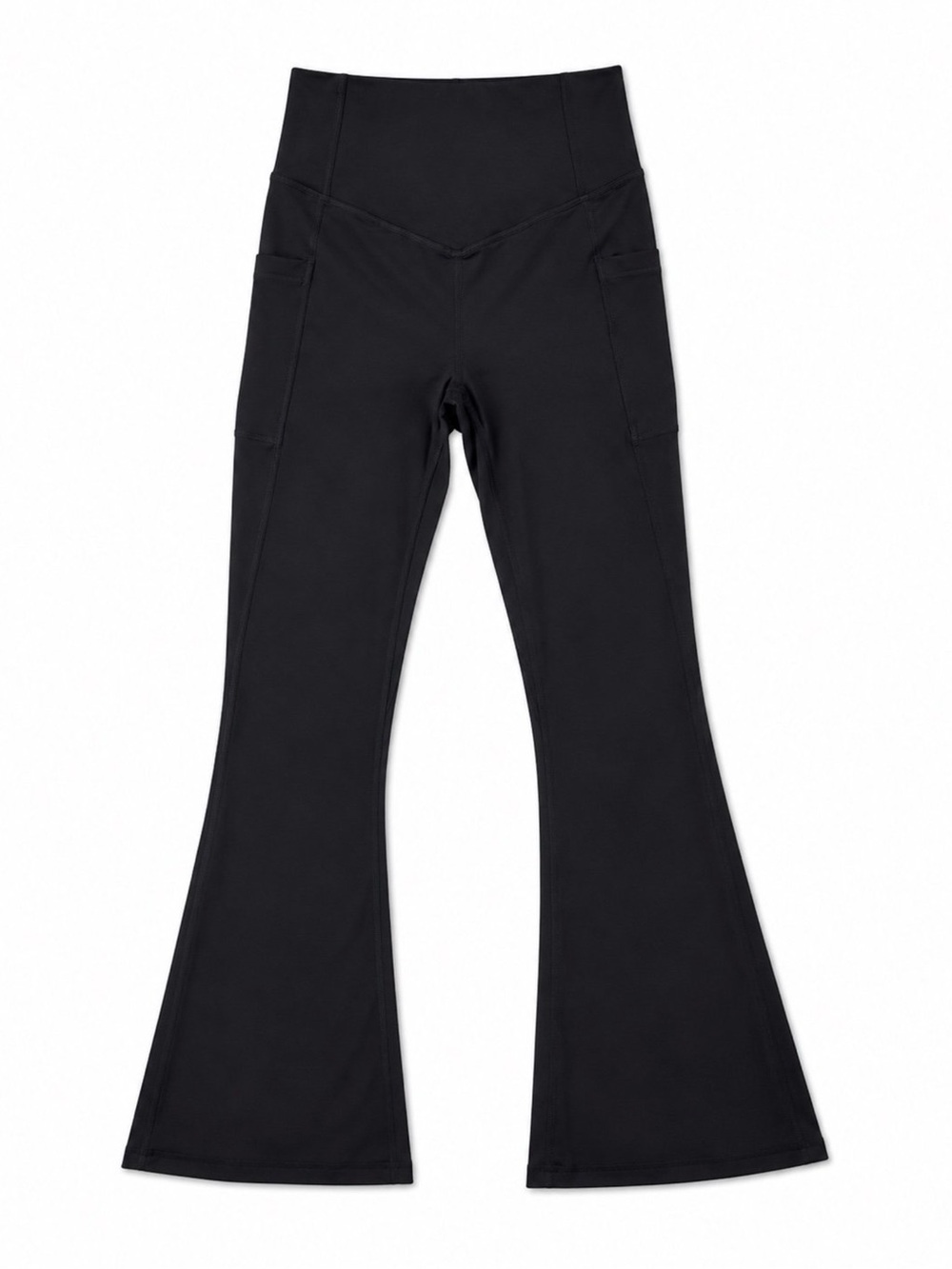 Halara UltraSculpt High Waisted Scrunch Butt Yoga Flare Leggings with Pockets S